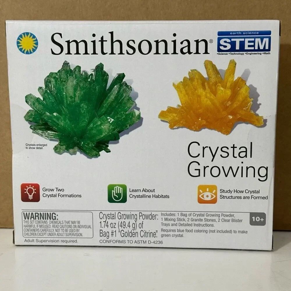 Smithsonian Crystal Growing STEM Kit